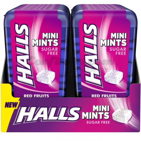 Halls Mini Mints Red Fruits Flavour