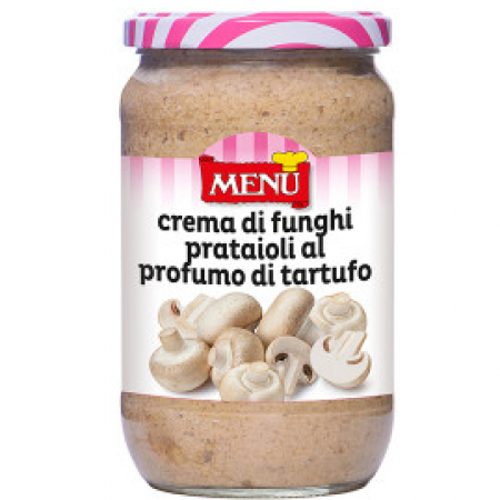 Crema di Funghi Prataioli al Profumo di Tartufo Menù Gr.640
