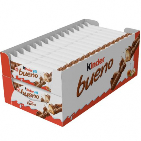Kinder Bueno Cioccolato Espositore (Prodotto Invernale)