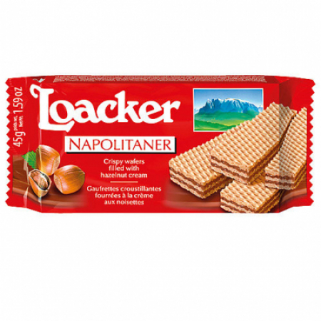 Loacker Wafers Napolitaner Gr.45