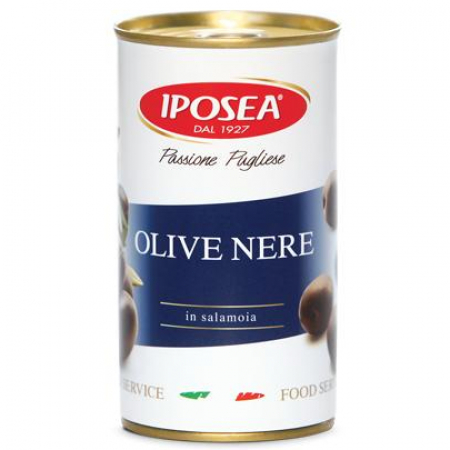Olive Nere Intere Iposea Kg.4,2