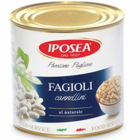 Fagioli Cannellini Al Naturale Iposea Kg.3