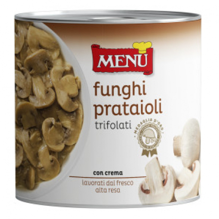 Funghi Prataioli Trifolati Menù Kg.2,5